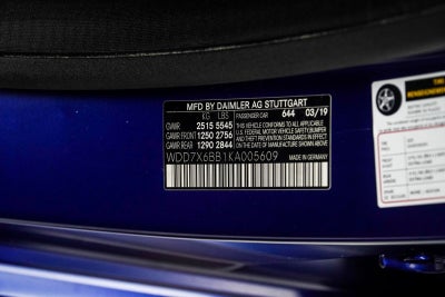 2019 Mercedes-Benz AMG® GT 53 Base 4MATIC®