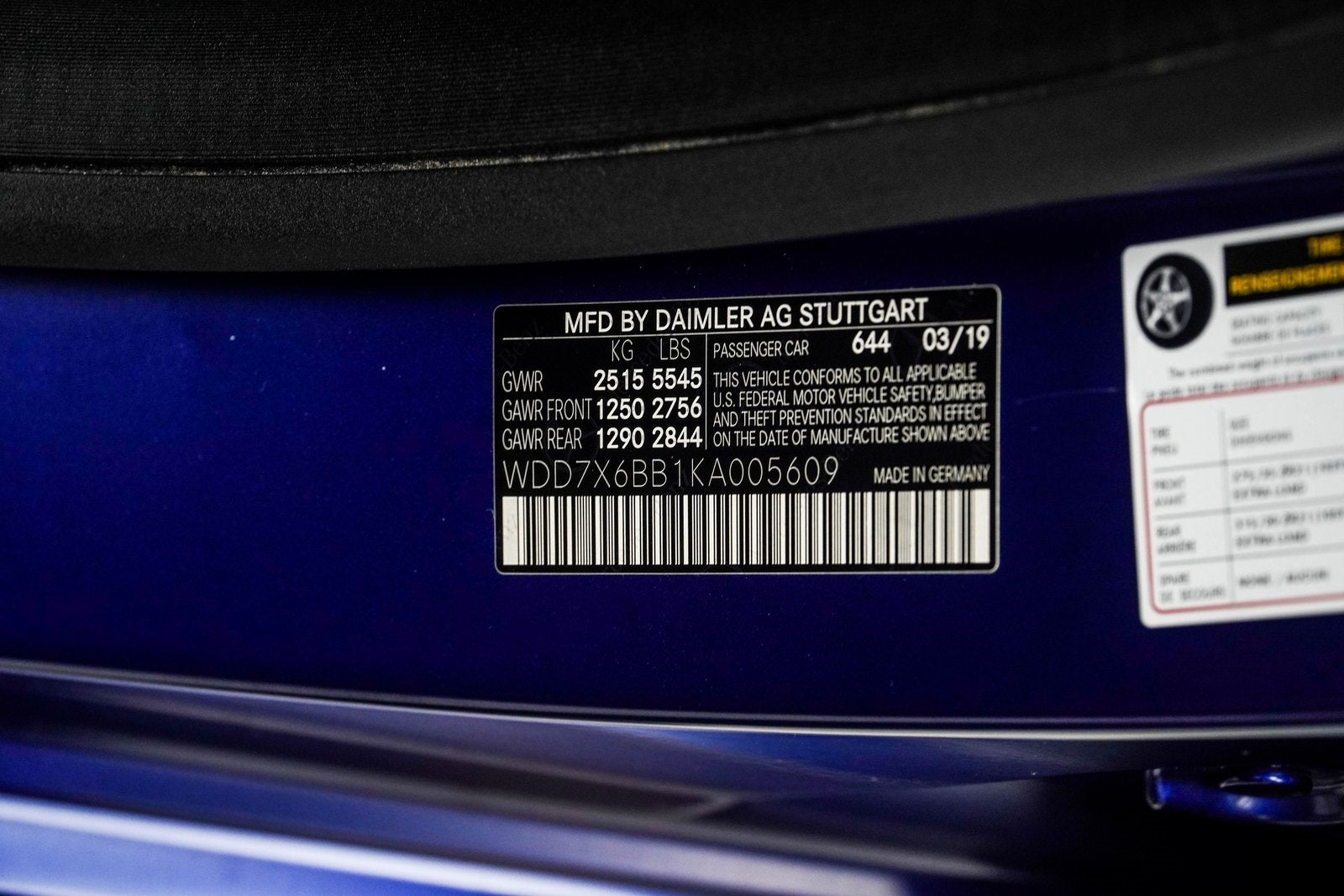 2019 Mercedes-Benz AMG® GT 53 Base 4MATIC®