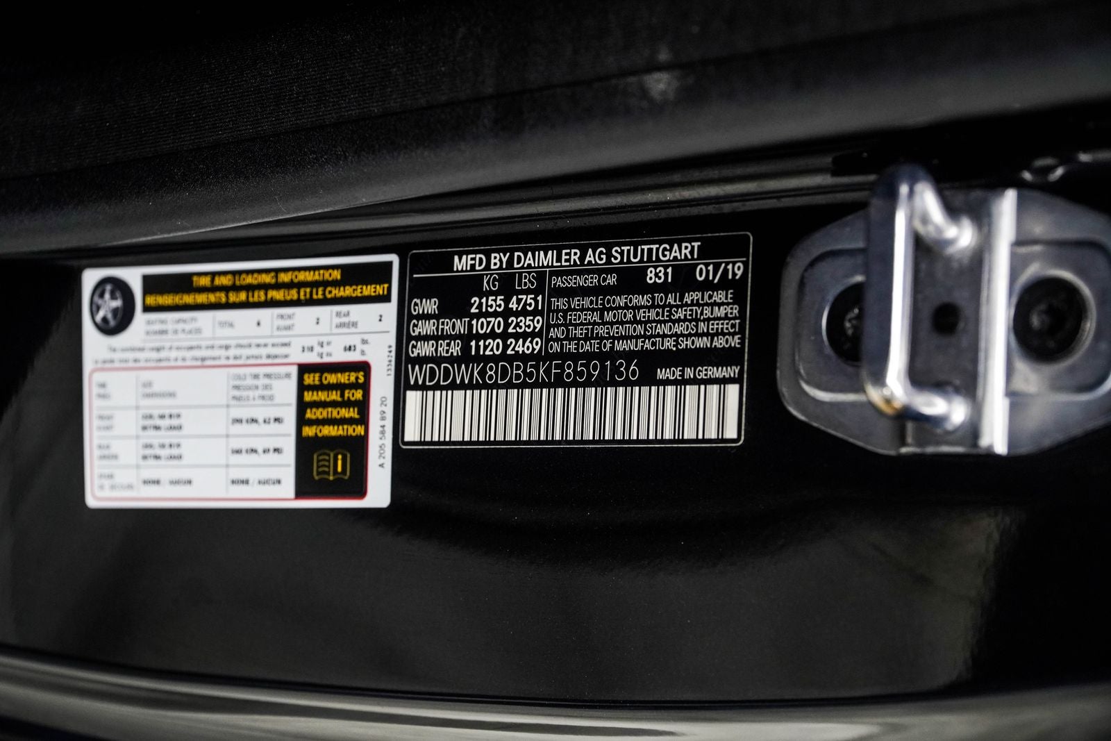 2019 Mercedes-Benz C-Class C 300