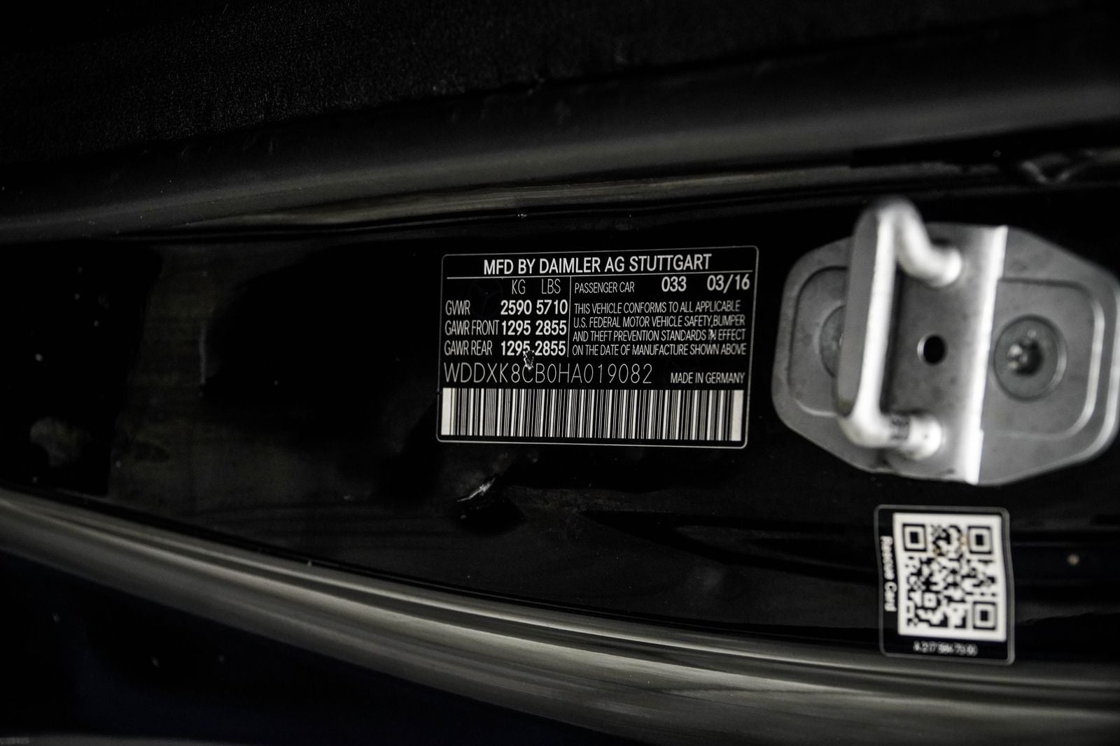 2017 Mercedes-Benz S-Class S 550