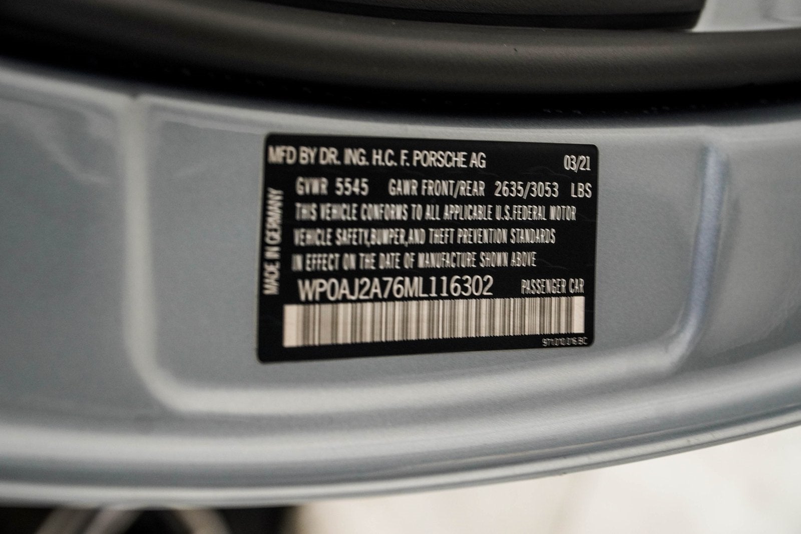 2021 Porsche Panamera 4