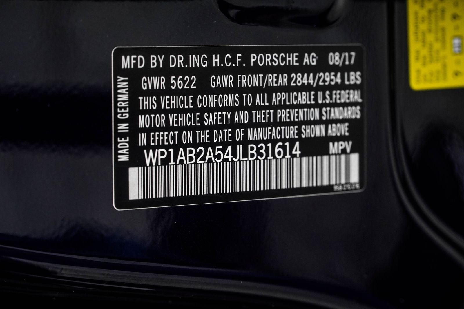 2018 Porsche Macan S