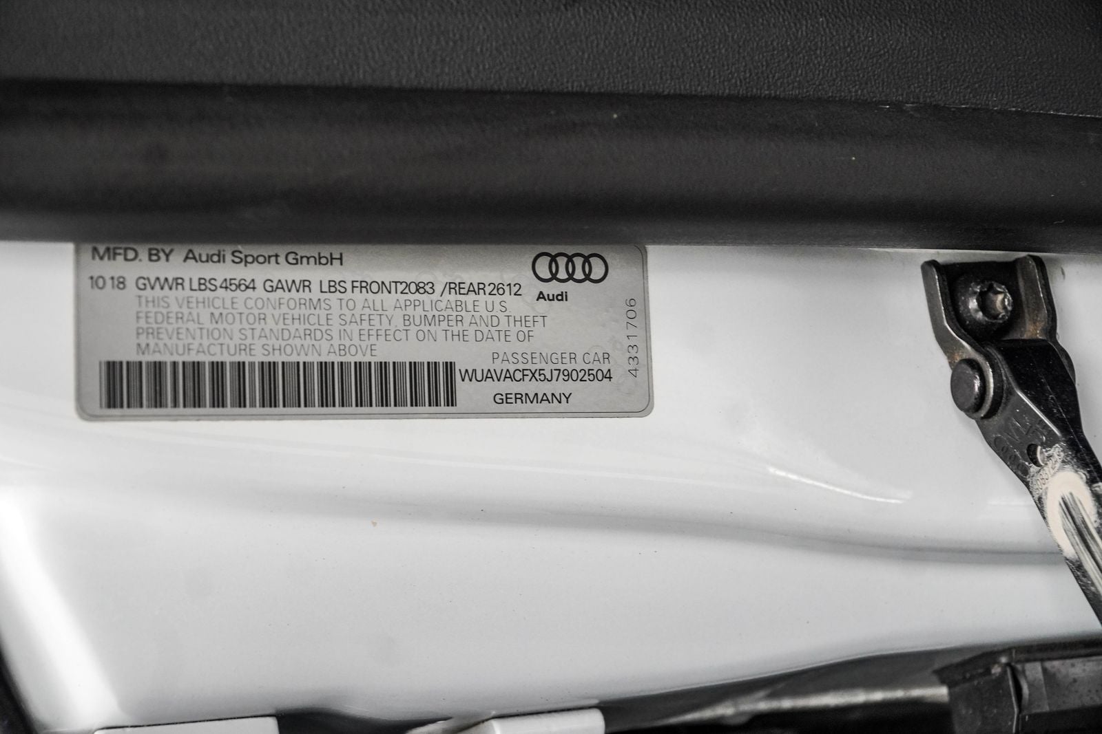 2018 Audi R8 5.2 quattro