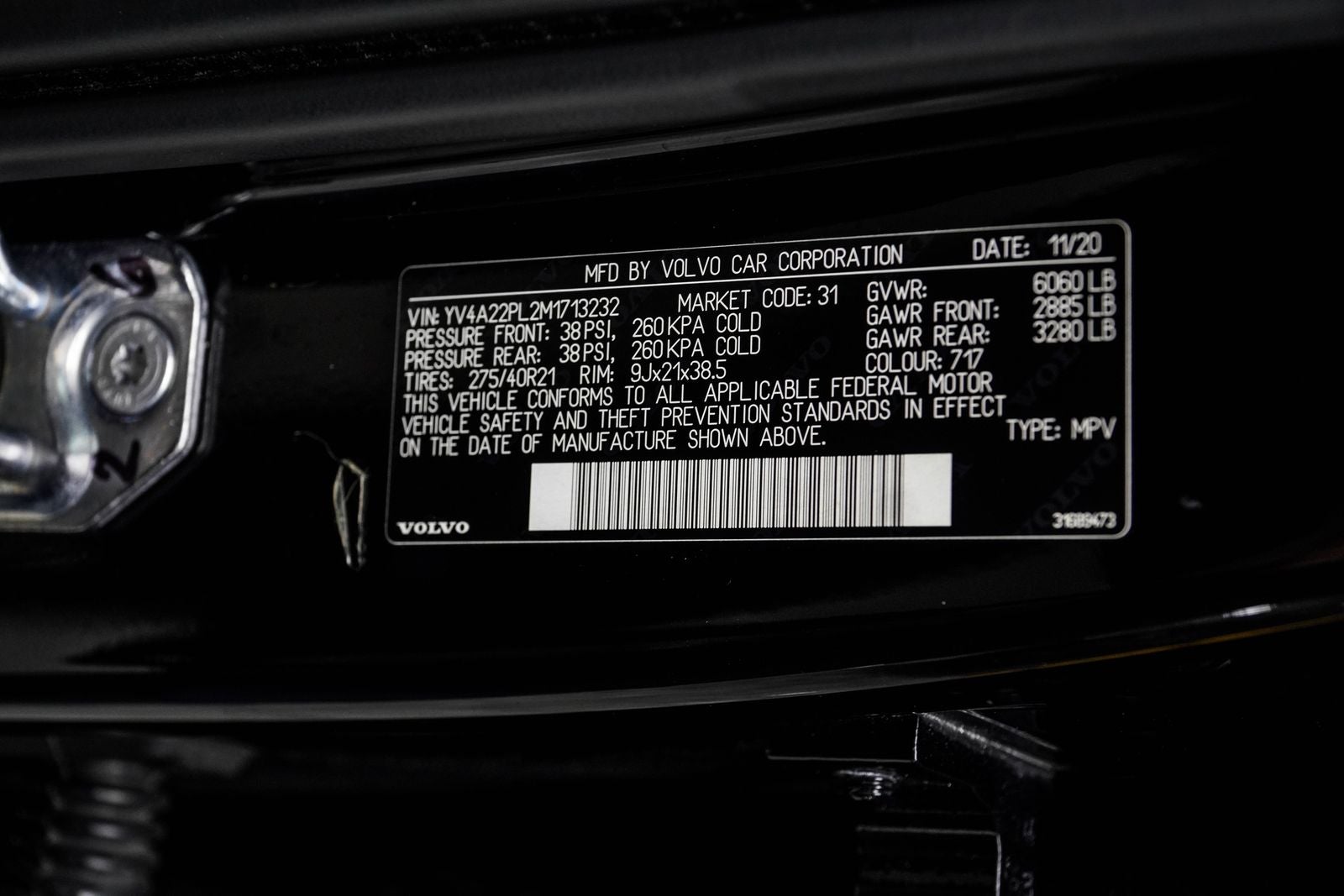 2021 Volvo XC90 T6 Inscription
