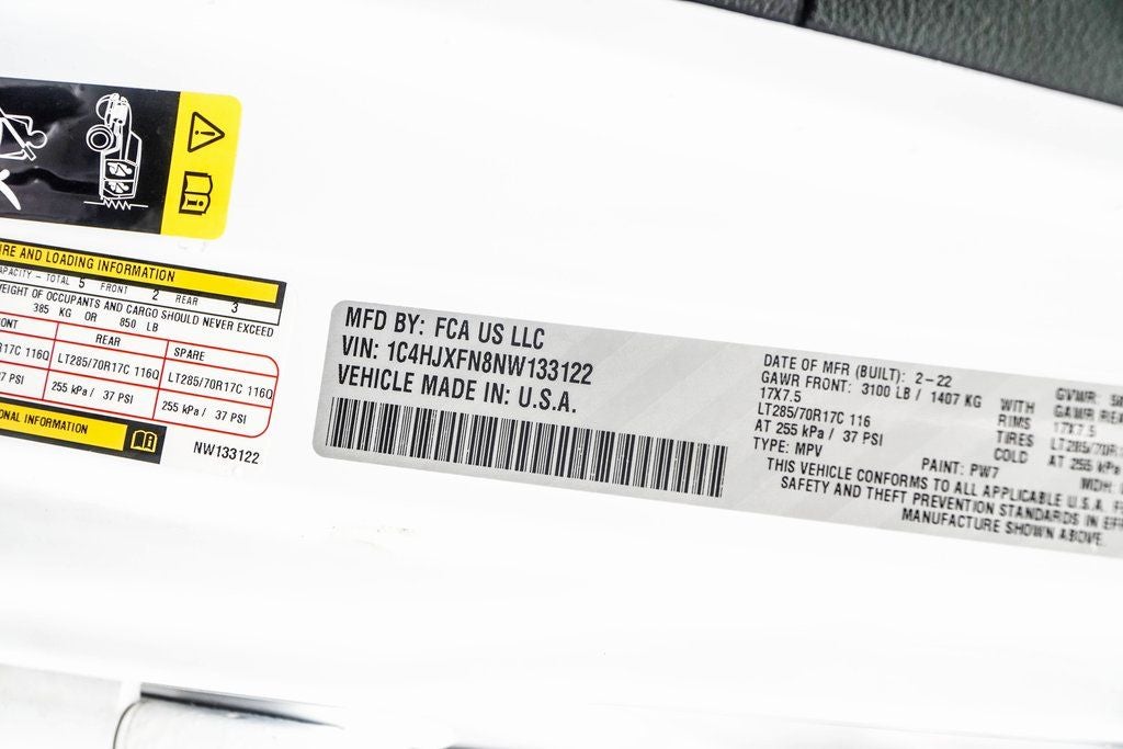 2022 Jeep Wrangler Unlimited Rubicon