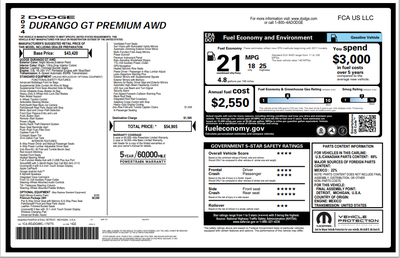 2024 Dodge Durango GT Premium