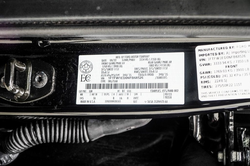 2022 Ford F-150 Limited