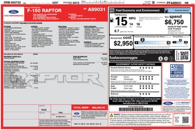 2023 Ford F-150 Raptor