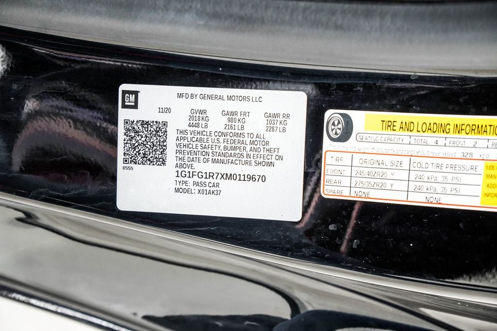 2021 Chevrolet Camaro SS 2SS