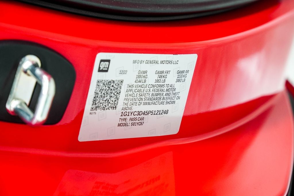 2023 Chevrolet Corvette Stingray 3LT