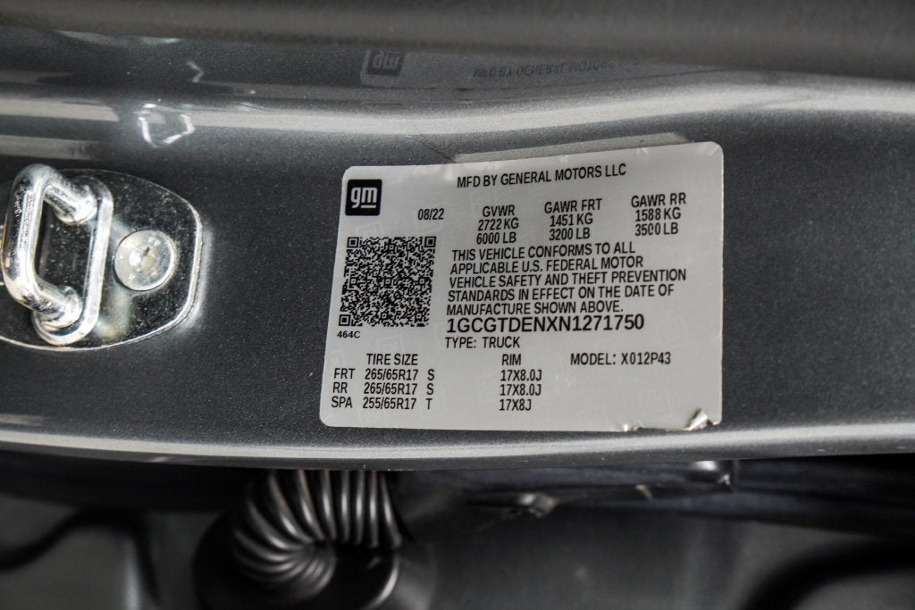 2022 Chevrolet Colorado Z71