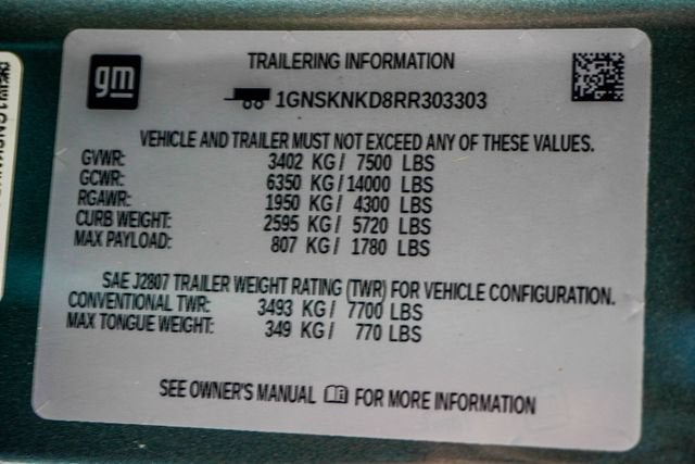 2024 Chevrolet Tahoe LT