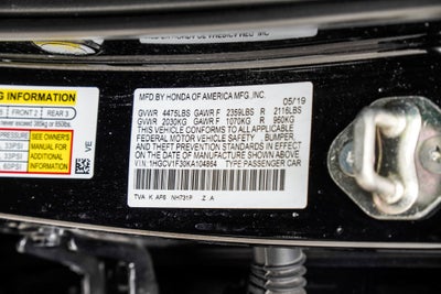 2019 Honda Accord Sport