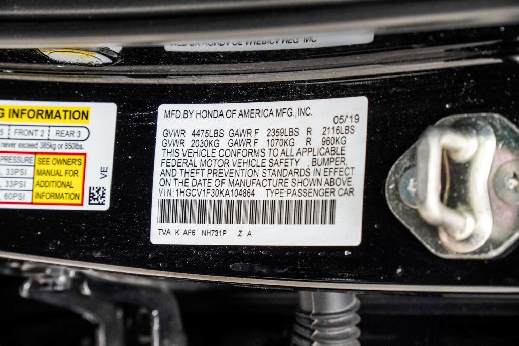 2019 Honda Accord Sport