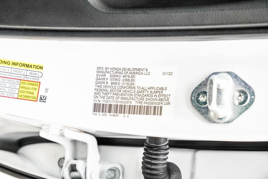 2022 Honda Accord Sport