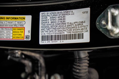 2022 Honda Accord Sport