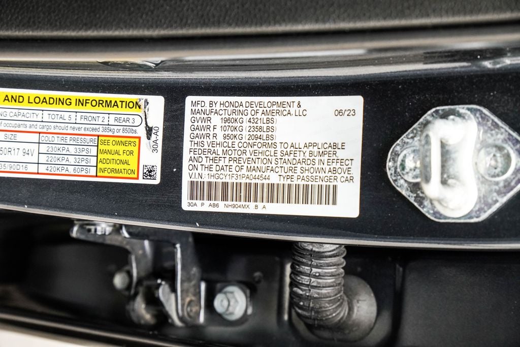 2023 Honda Accord EX