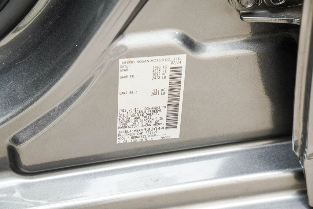 2024 Nissan Altima 2.5 SR