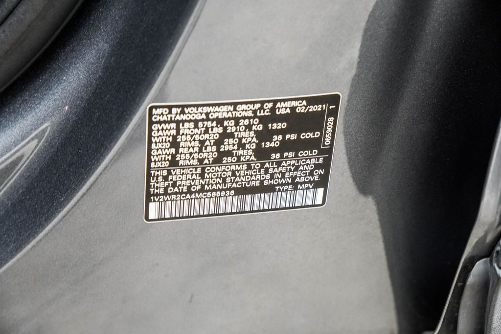 2021 Volkswagen Atlas 3.6L V6 SE w/Technology