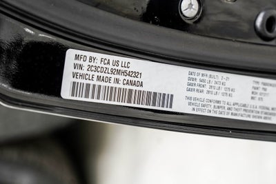 2021 Dodge Challenger SRT Hellcat Redeye