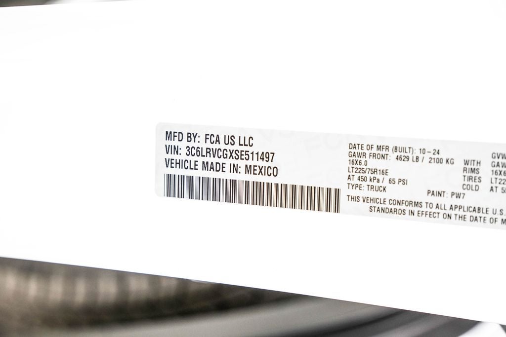 2025 RAM ProMaster 2500 High Roof