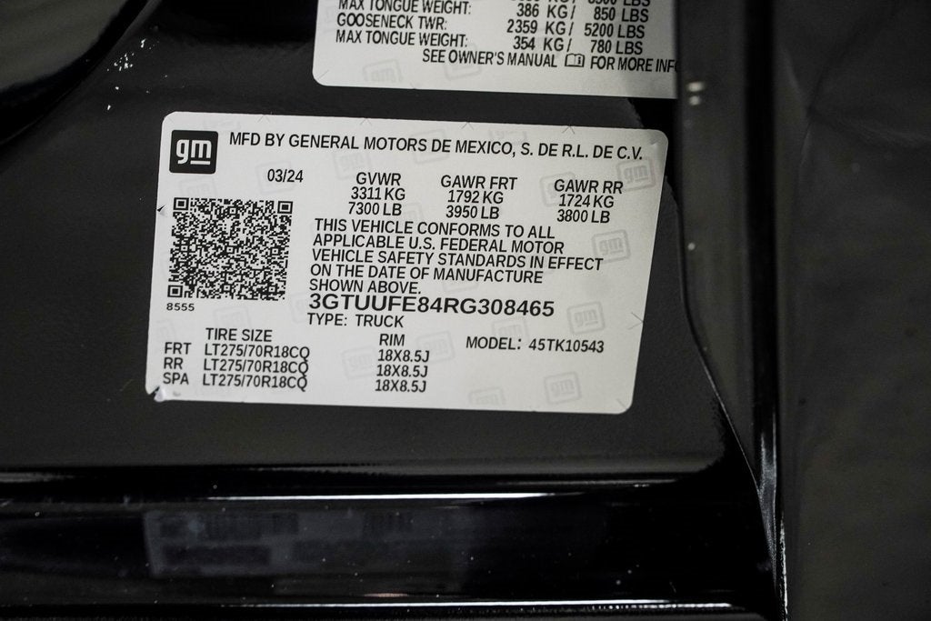 2024 GMC Sierra 1500 AT4X