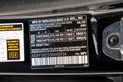 2025 Mercedes-Benz GLS GLS 450 4MATIC®