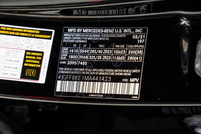 2021 Mercedes-Benz GLS GLS 63 AMG® 4MATIC®