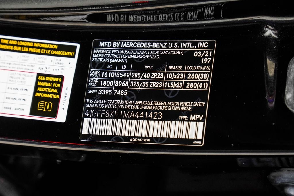 2021 Mercedes-Benz GLS GLS 63 AMG® 4MATIC®