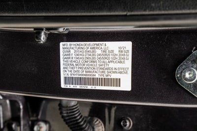 2022 Honda Pilot Touring 8 Passenger