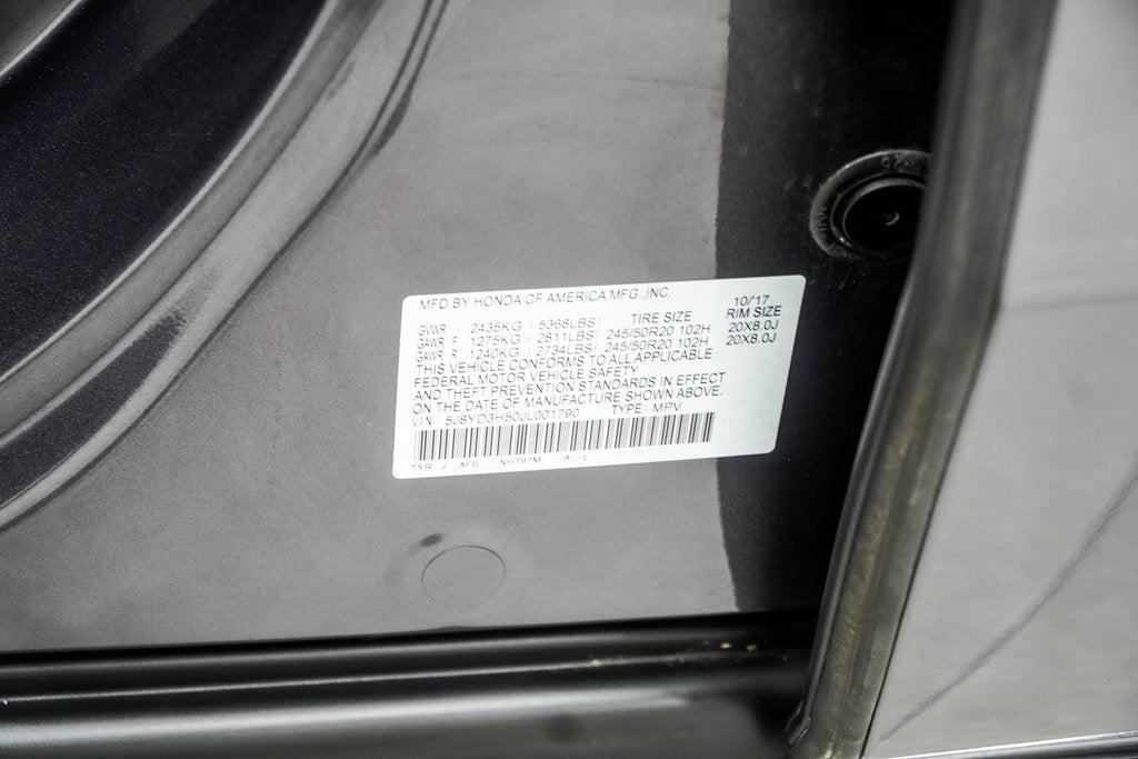 2018 Acura MDX 3.5L w/Technology Package