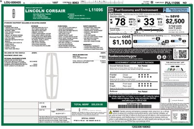 2023 Lincoln Corsair Plug-In Hybrid Grand Touring