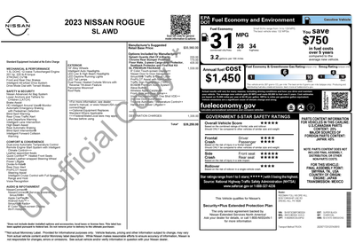 2023 Nissan Rogue SL