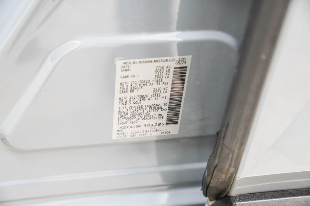 2024 Nissan Pathfinder Platinum