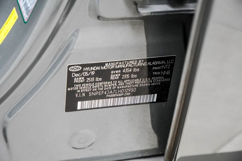 2020 Hyundai Sonata SEL