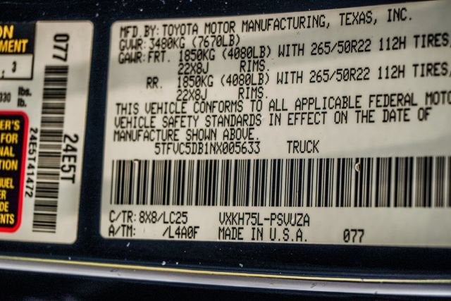 2022 Toyota Tundra Hybrid Capstone