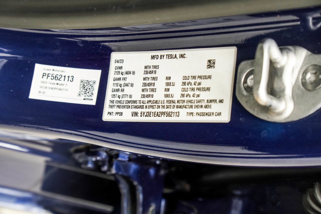 2023 Tesla Model 3 Base