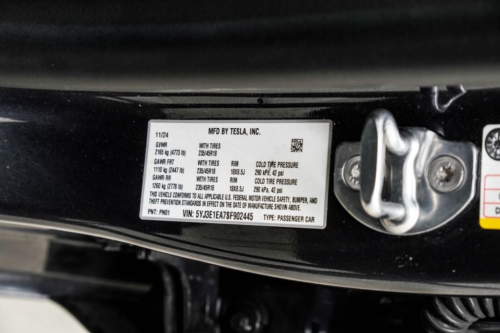 2025 Tesla Model 3 Standard