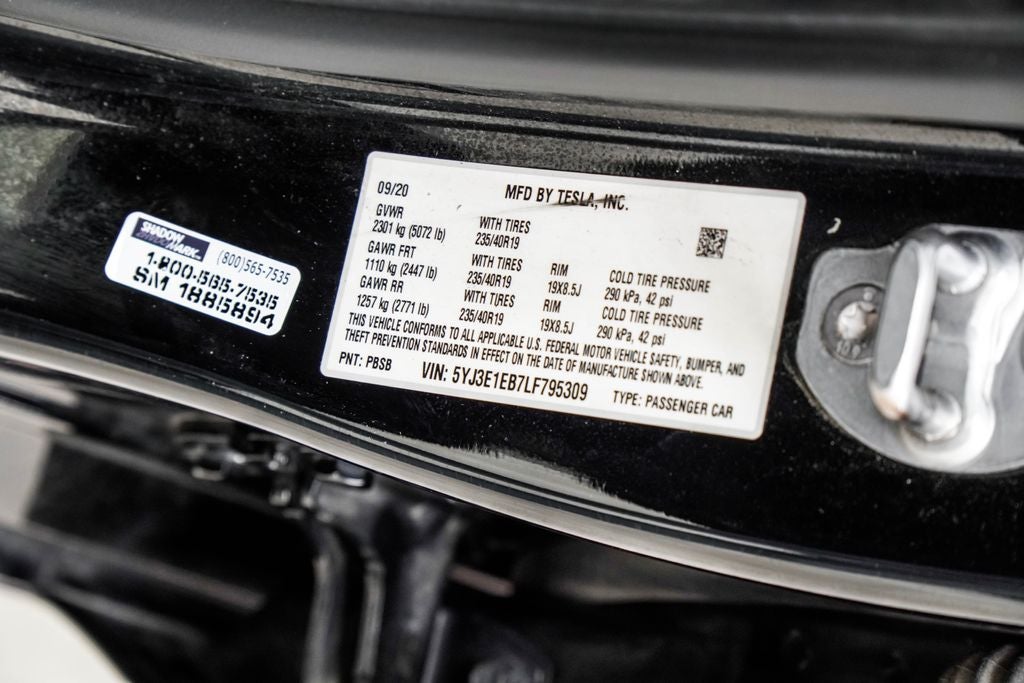 2020 Tesla Model 3 Long Range