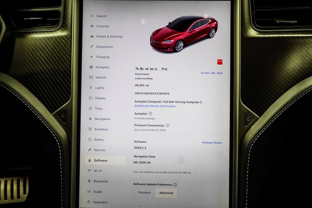2020 Tesla Model S Performance