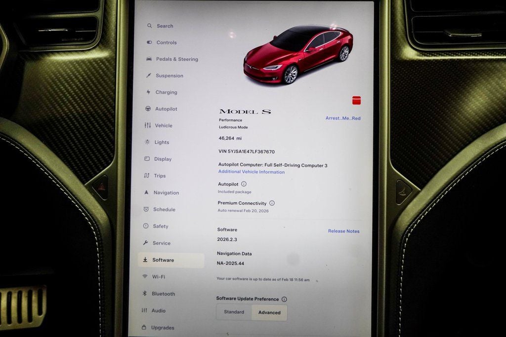 2020 Tesla Model S Performance