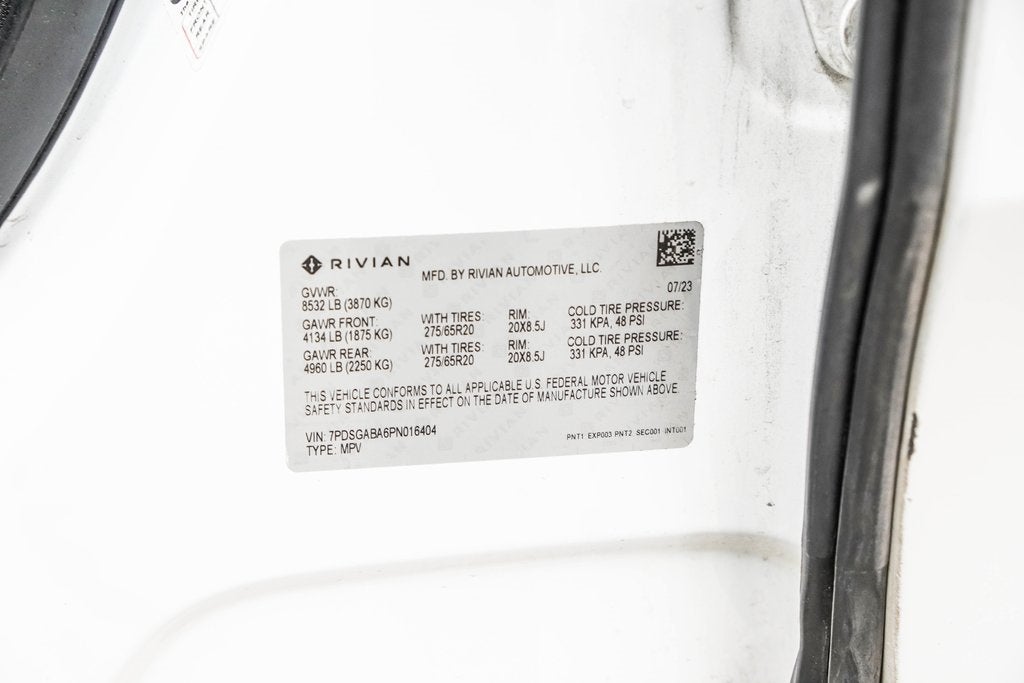 2023 Rivian R1S Adventure