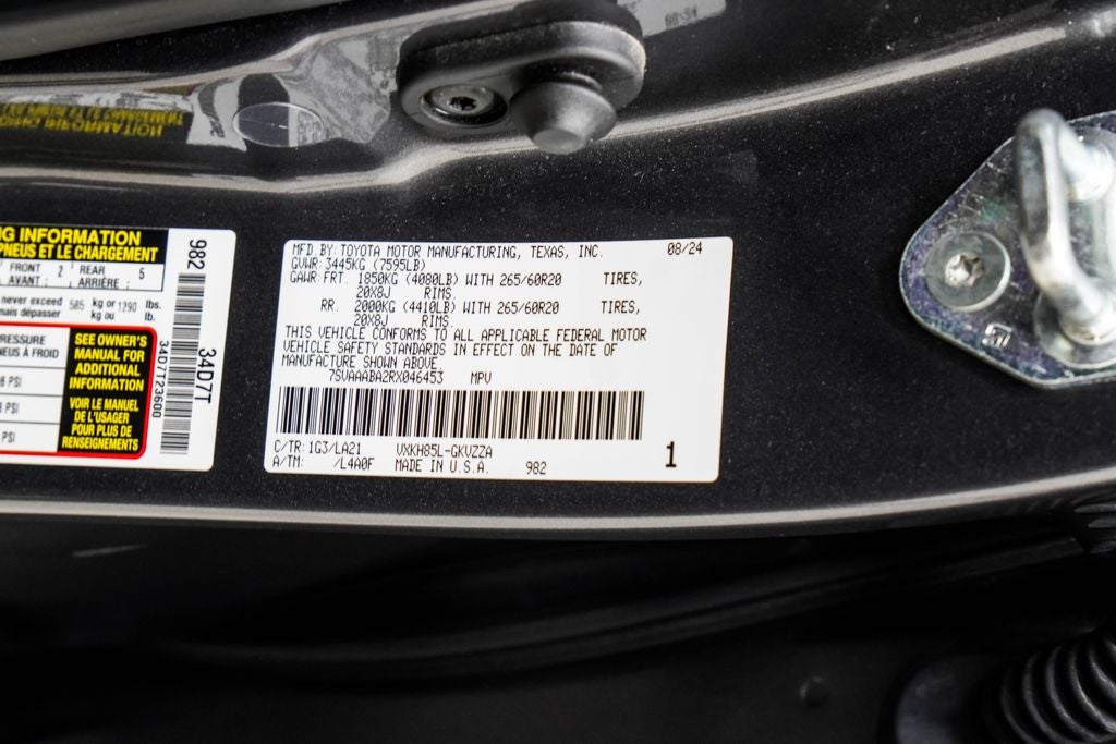 2024 Toyota Sequoia Platinum