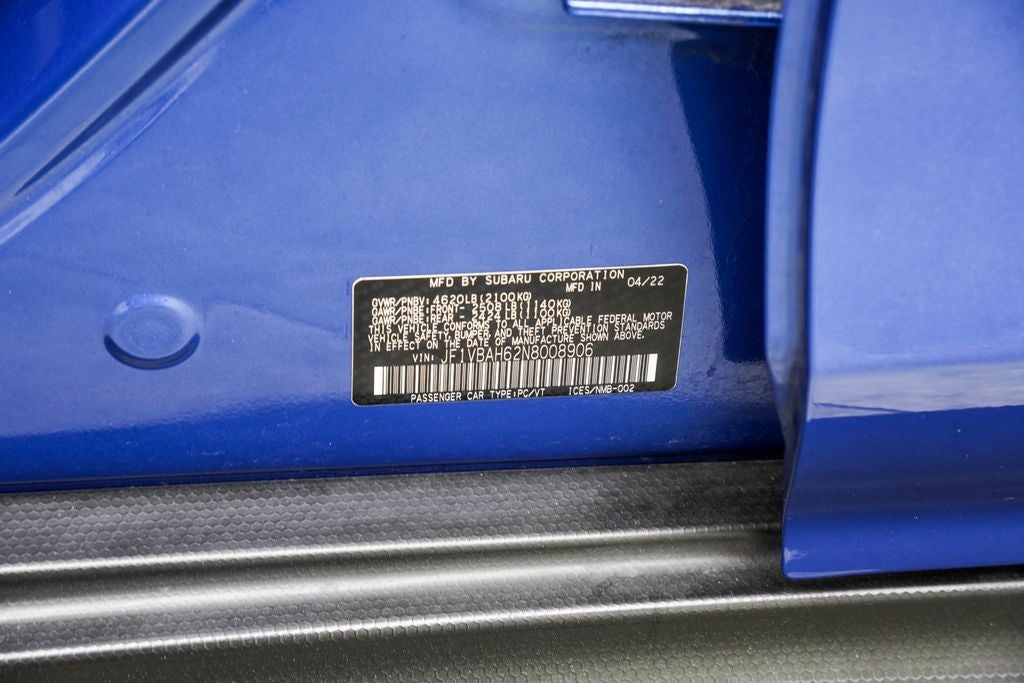 2022 Subaru WRX Premium