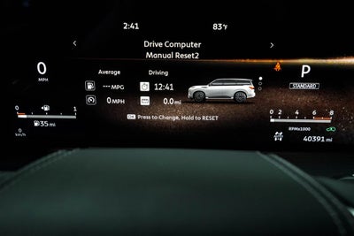 2025 INFINITI QX80 SENSORY