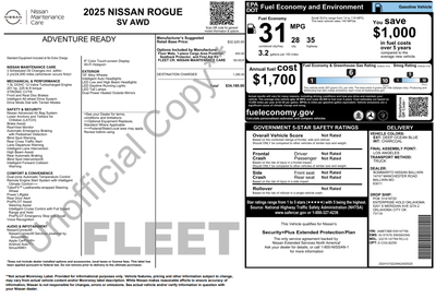 2025 Nissan Rogue SV
