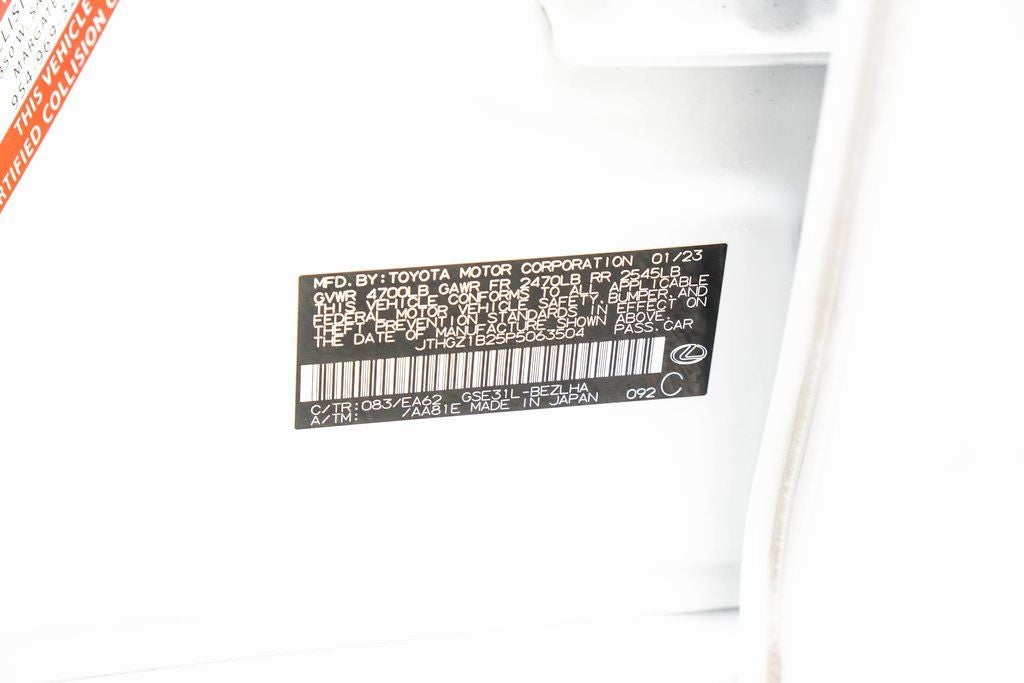 2023 Lexus IS 350 F SPORT