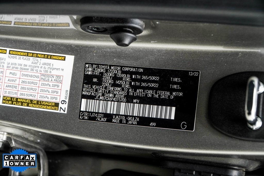 2023 Lexus LX 600 F SPORT HANDLING