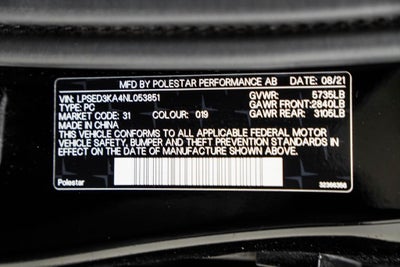 2022 Polestar 2 Long Range Dual Motor