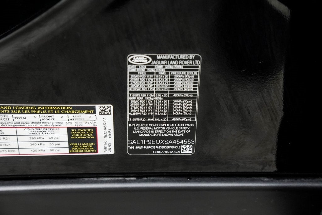 2025 Land Rover Range Rover Sport SE